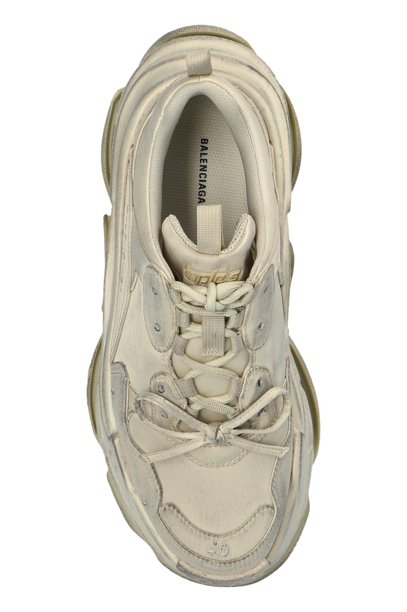 スニーカー BALENCIAGA Women Sneakers 524039 WTRSL2000 Beige Balenciaga Sneakers Triple S | Women's Shoes | Vitkac